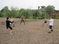 Practicing KungFu in ShaXi